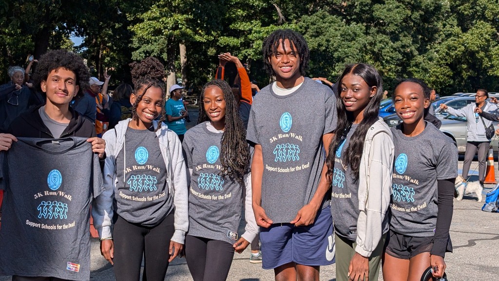 Walkers at last year's Friends of Montfort walk-a-thon